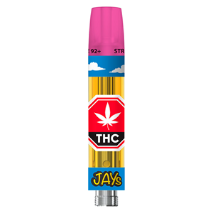 JAYS - High Potency 92+ Strawberry Ripple 510 Thread Cartridge - Sativa - 0.95g
