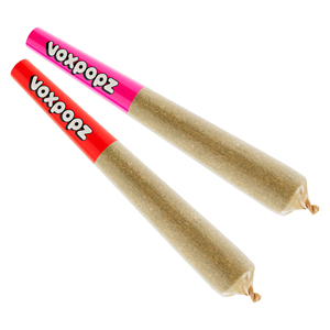 VoxPopz - Shufflez Sativa Diamond Infused Pre-Roll - 2x0.5g