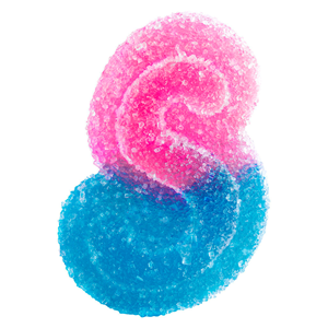 SOURZ by Spinach® - Fully Blasted Blue Raspberry Watermelon Gummies - Indica - 10x1 Pack